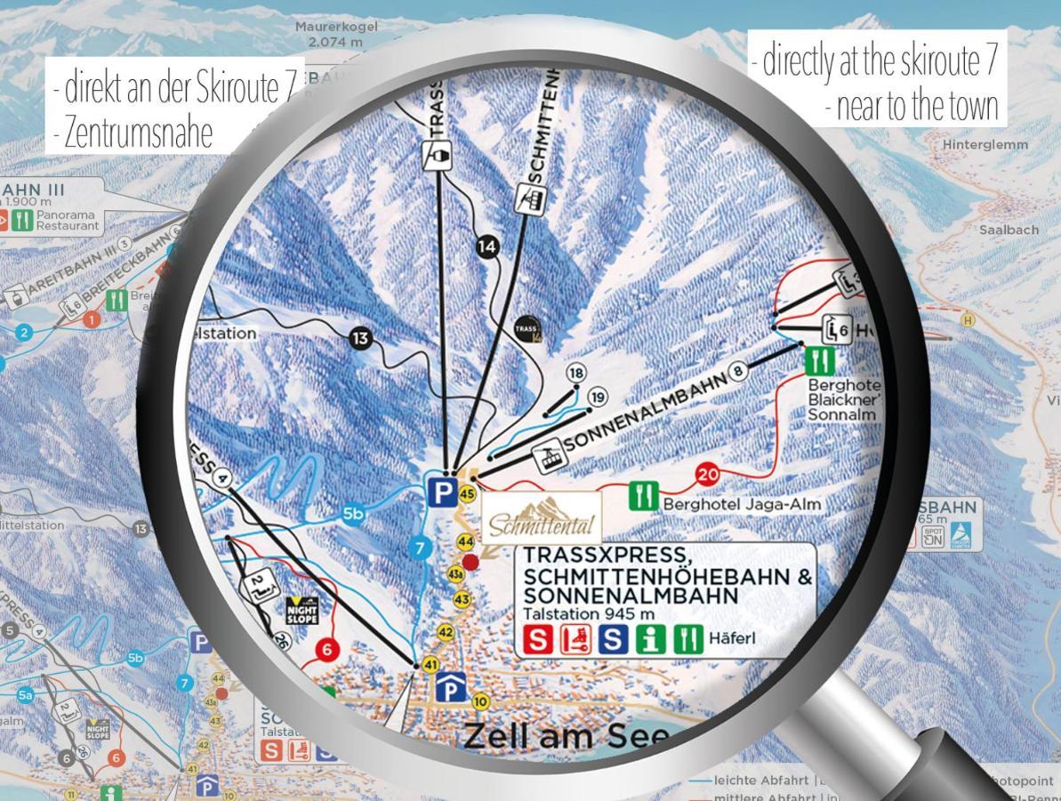 Schmittental Pension Self-Check-In Zell am See Kültér fotó